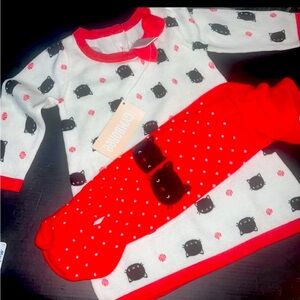 Infant Gymboree black cat dress